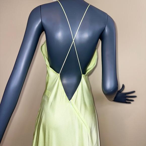 🎉🥂3 X's HP🥂🎉 ROSETTA GETTY BIAS CUT SLIP DRESS - Picture 14 of 16